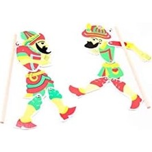 Hacivat ve Karagöz Oyun Seti Cek-Hacko