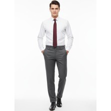  Presto Erkek Slim Fit Armürlü Pantolon Kahve 3186-400