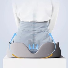 Ortopedik Oturma Minderi – Kuyruk Sokumu ve Bel Desteği Için Memory Foam Yastık | Posture Düzeltici, Tekerlekli ve Ofis Sandalyesi Için Ergonomik Minder