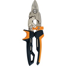 Fiskars Powergear Metal Levha Kesme Makası Kısa Kesim Bulldog 1027212