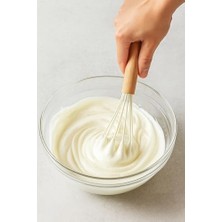 3’lü Silikon Mutfak Seti Bambu Saplı Fırça Spatula Çırpıcı Dayanıklı Yapışmaz Hamur Karıştırıcı Çırpıcı Set Ergonomik Ahşap Saplı Mutfak Gereçleri Kolay Temizlenebilir Sağlıklı Pişirme