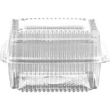 Cesur Ambalaj Petkap Sızdırmaz Plastik Peynir Kabı 500 cc 100 Adet