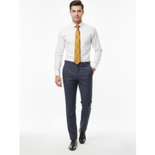  Presto Erkek Slim Fit Armürlü Pantolon Lacivert 3181-200