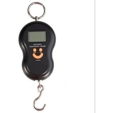 Uygun Elektronik Dijital Bagaj/bavul Tartısı - Hassas ve Taşınabilir Ağırlık Ölçümü Için LCD Ekran ve 4 Ağırlık Birimi - 50 kg Kapasite, Taşınabilir Tasarım (Pil Dahil) Terazi