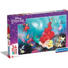 24243 Supercolor Mermaid Yapboz 24 Maksi Parça 3 Yaşından Itibaren Renkli Çocuk Yapbozu Özel Parlaklık ve Renk Yoğunluğu, Çocuklar Için Beceri Oyunu, Çok Renkli