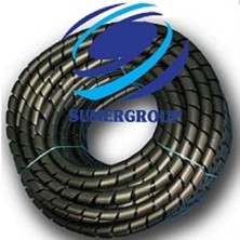 SUMERGROUP HELEZONİK KABLO SARICI KORUYUCU SPİRAL 32 MM 25 MT SİYAH