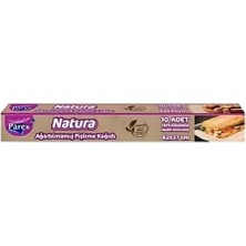 Ağartılmamış Hazır Pişirme Kağıdı 10 Yaprak x 5 Paket