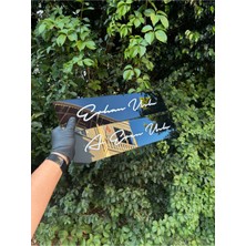 Pi Dekorasyon Isme Özel Dekor Pleksi Plaka Piona Black Gold - Silver Imza Model