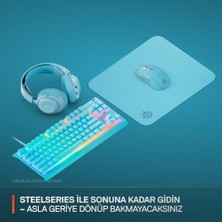 Qck Fare Altlığı (Orta) – Aqua – Alt Tarafta Kaymaz Kauçuk Kaplama – En Iyi Izleme – Oyun Sensörleri Için Optimize Edilmiştir – 320 mm x 270 mm – Fps, Mobas, Rts, Mmo