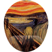 Çığlık Scream Bilek Destekli Mouse Pad