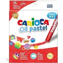 Carioca Yağli Pastel Boya Kalemi 24'lü