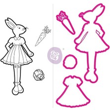 Marketing Jn Doll Stamp & Dies-