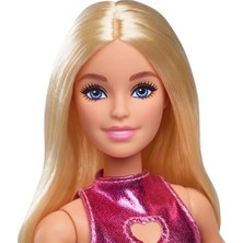 ® Büyüleyici Parti Bebekleri - Pembe Metalik Elbiseli Sarışın, 3y+, HYT88