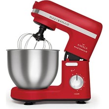 Mastermaid Chef Stand Mikser Red 1500W 5 Lt