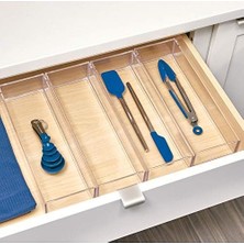 Çekmeceler, Mutfak ve Banyo Organizasyonu, Çatal Bıçak Takımı, Spatula, Aletler, Büyük, 4 Adet