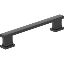 10BX37092MB | Mat Siyah Dolap Çekme | 5-1/16 Inç (128MM) Merkezden Merkeze | 10'lu Paket | Triomphe | Mobilya Donanımı