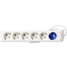 6lı Topraklı Kablolu Ç.k 5mt Priz