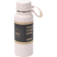Çelik Içli Termos 850 ml Beyaz SKM004
