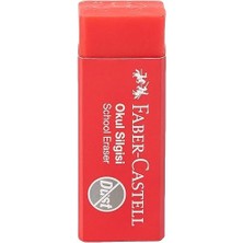 Kırmızı Silgi, 20’li, Kurşun Kalem Izlerini Kolayca Silen, Yumuşak ve Dayanıklı Yapı, Doğa Dostu Tasarım