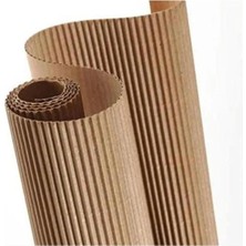 Kağıt Ambalaj Kağıdı Hediye Kağıdı Kutu Oluklu Karton Mukavva Ondüle 54X64 (10 Adet)