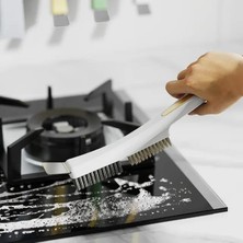3'ü 1 Arada Detaylı Temizlik Fırçası, Yağ Kazıma ve Detaylı Fırçalama Için Çok Fonksiyonlu Fırça, Mutfak, Banyo ve Otomobil Temizliği Için Uygun