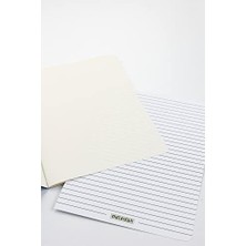 Notes 17X24 cm Karton Kapaklı Iplik Dikişli Defter, 32 Yaprak, Düz, Sarı