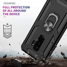 Galaxy S9 Plus Için Kılıf Military Ring Holder [galaxy S9 Plus ile Uyumlu Kılıf - ]