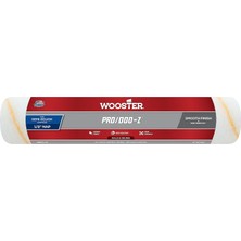 Wooster Brush RR643-14 Pro/doo-Z Dökülmeye Dayanıklı Boya Rulosu, 1/2 "şekerleme, 14" L, Dokuma Kumaş Kapak, 14 Inç