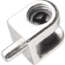 Hırdavat Cam Raf Tutucu Pimli 4 Adet