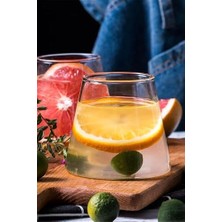 Life 2 Adet Isı Dayanıklı 400 ml Kahve, Meşrubat, Viski, Kokteyl, Sunum Bardağı MIT1145