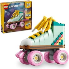 Creator 3’ü 1 Arada Retro Paten 31148-8 Yaş ve Üzeri Çocuklar Için Mini Kaykay ve Kasetçalar Model Seçenekleri Içeren Yaratıcı Oyuncak Yapım Seti, Doğum Günü Hediyesi Fikri (342 Parça)