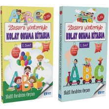 Basara Yöntemiyle Kolay Okuma Kitabım 1-2 Cilt Set Halil İbrahim Orçan 1. Sınıf Eğitici Kitaplar