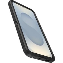Galaxy S25+ Serisi Xt Şeffaf Mıknatıslı Kılıf - Koyu Taraf (Siyah)