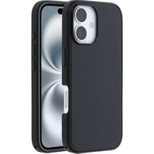 16 Uyumlu Symmetry Serisi Magsafe Kılıf, Darbeye ve Düşmeye Karşı Koruyucu Ince Koruyucu Kılıf - Siyah