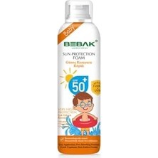 Bebak Bebek Güneş Köpüğü 50 Spf 150 ml