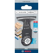 5x Pro Aıı 65 Apıb Daldırmalı Kesim Testere Bıçağı (Çivili Ahşap, Metal Sandviç, Genişlik 65 Mm, Professional Aksesuar Çok Fonksiyonlu Makine)