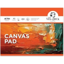 Van Dyck Kanvas Pad Defter A3