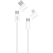 4in1 Usb-C Data & Şarj Kablosu IP13