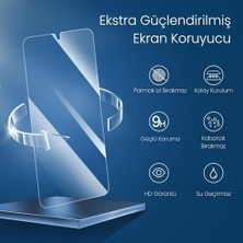 Psr Aksesuar Galaxy S Serisi ile Uyumlu Otomatik Hizalama Özellikli Ekstra Güçlendirilmiş Tam Koruma Sağlayan Pürüzsüz Lazer Kesim Premium Ekran Koruyucu Kırılmaz Cam (Galaxy S25)