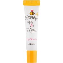 A'pıeu Dudakları Besleyen ve Nemlendiren Dudak Peelingi Honey ve Milk Lip Scrub