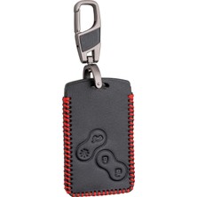 Deri Anahtar Kılıfı (Renault Megane 3, Clio 4, 3, Fluence, Scenic ile Uyumlu)