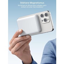 Teknosepetim Kablosuz Power Bank, Manyetik Powerbank, Pd Usb-C Hızlı Şarj Batarya Paketi, 15/14/13/12 Plus/mini/pro/pro Max ile Uyumlu