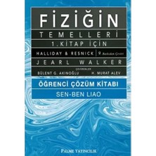 Fiziğin Temelleri 1. Kitap Için Öğrenci Çözüm Kitabı