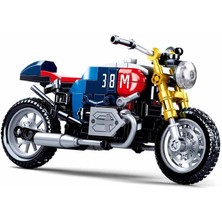 Model Bricks Motorsiklet Yapım Seti, 197 Parça