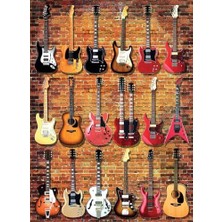 Puzzle - Gitar Koleksiyonu / 1000 Parça Puzzle, #1116