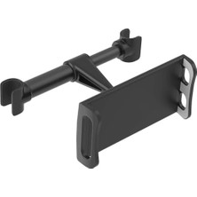 Backseat Araç Arka Koltuk 12.9 Inch Tablet Tutucu Araç Telefon Tablet Tutucu 360 Döner Başlık Siyah