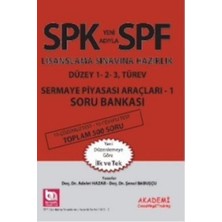 Spk Yeni Adıyla Spf Lisanslama Sınavına Hazırlık - Düzey 1-2-3 Türev: Sermaye Piyasası Araçları 1 - Soru Bankası