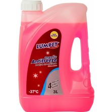 Lumpet Organik Kırmızı Antifriz 3 Litre -37