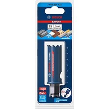 Professional 1x Expert Tough Material Delik Açma Testereleri (Metalli Ahşap, Tuğla, Yumuşak Döşemeler, Paslanmaz Çelik Saclar, Plastik, Ø 25 Mm, Aksesuar Darbeli Matkap/vidalama)