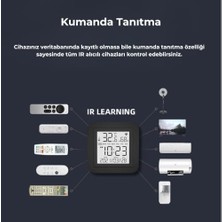 Uyumlu Ekranlı ve Sensörlü Wifi Ir Kumanda